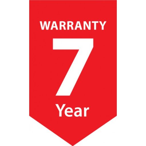 7 Years Warranty