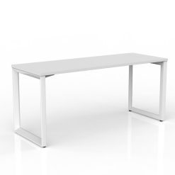 Anvil Straight Desk 1600x600 White/White