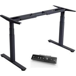 Infinity Height Adjustable Desk Black