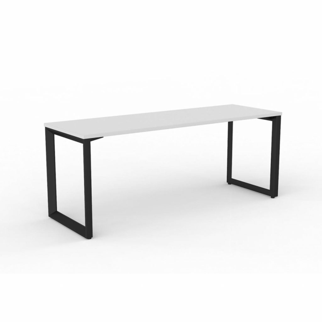 Anvil Straight Desk 1800x600 White/Black