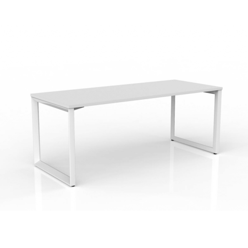 Anvil Straight Desk 1800x750 White/White