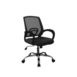 Trice Mid Back Chair Black