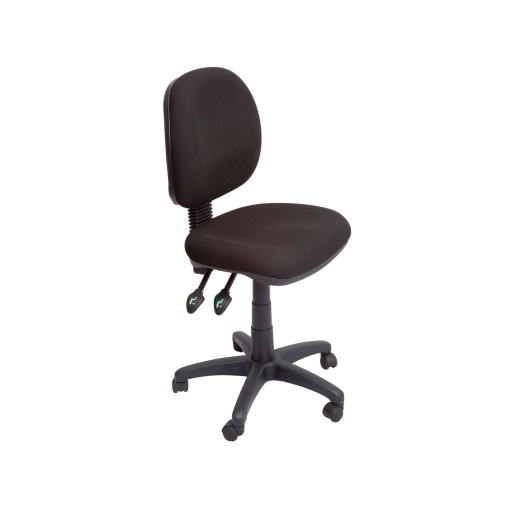 EC070CM Ergonomic Typist Chair angle view. also known as Nikko chair