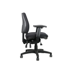 Ergo Midi Ergonomic Chair with arm side view