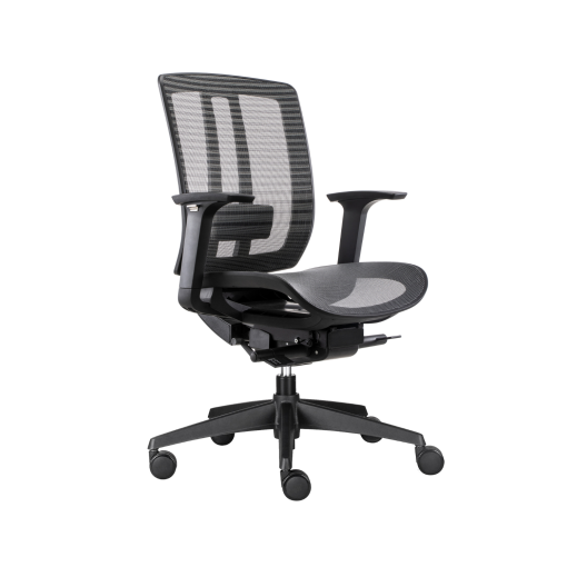 Oasis Mesh Operator Chair angle view